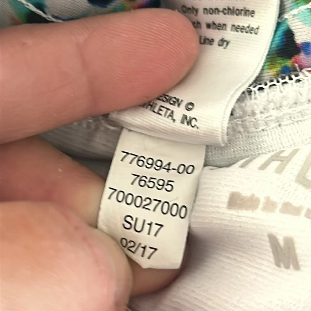 Athleta multicolor print
